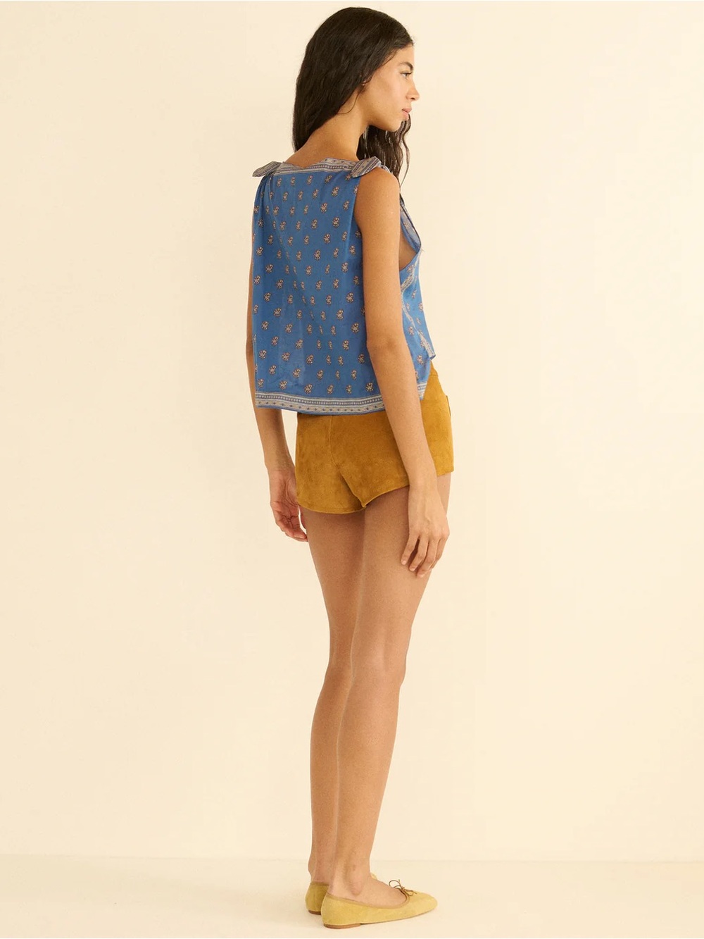 Doen Amalia Top IN EARTHA PAISLEY - Picture 2 of 8